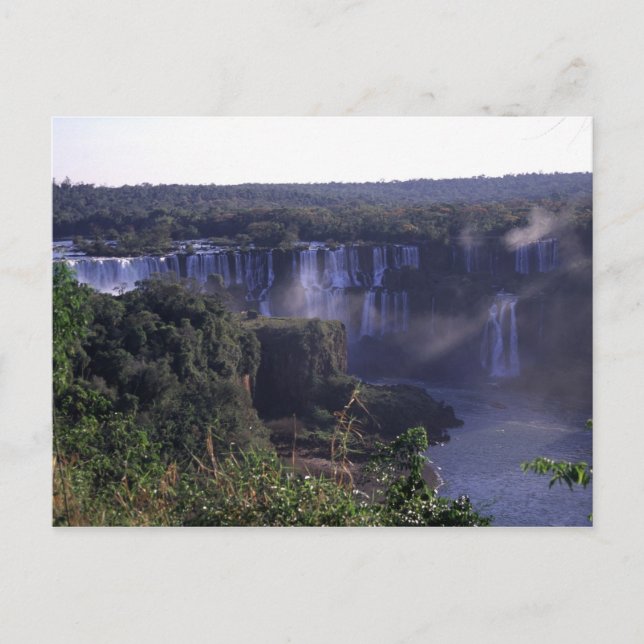 Iguacu Waterfalls, Brazil and Argentina, Postcard (Front)