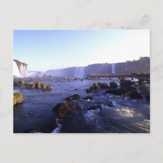 Iguacu Waterfalls, Brazil and Argentina Postcard