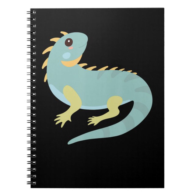 Iguana Animal - Iguana Gift Notebook (Front)