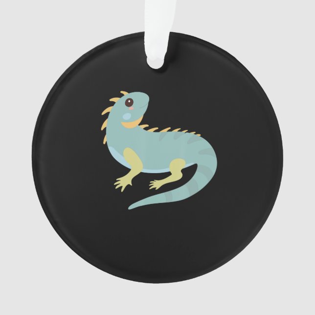 Iguana Animal - Iguana Gift Ornament (Front)