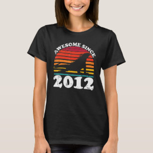 Iguana Awesome Since 2012 10th Birthday 10 Years O T-Shirt