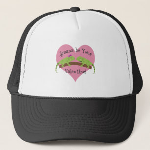 Iguana be your Valentine Trucker Hat