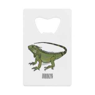 Iguana cartoon illustration