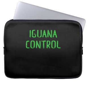 Iguana Control - Lover Pet Iguana Gift Laptop Sleeve