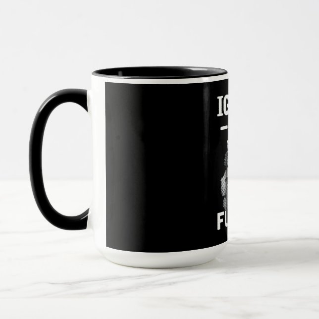 Iguana dad fur life mug (Left)