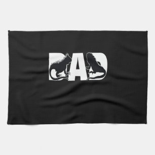 Iguana Dad Tea Towel