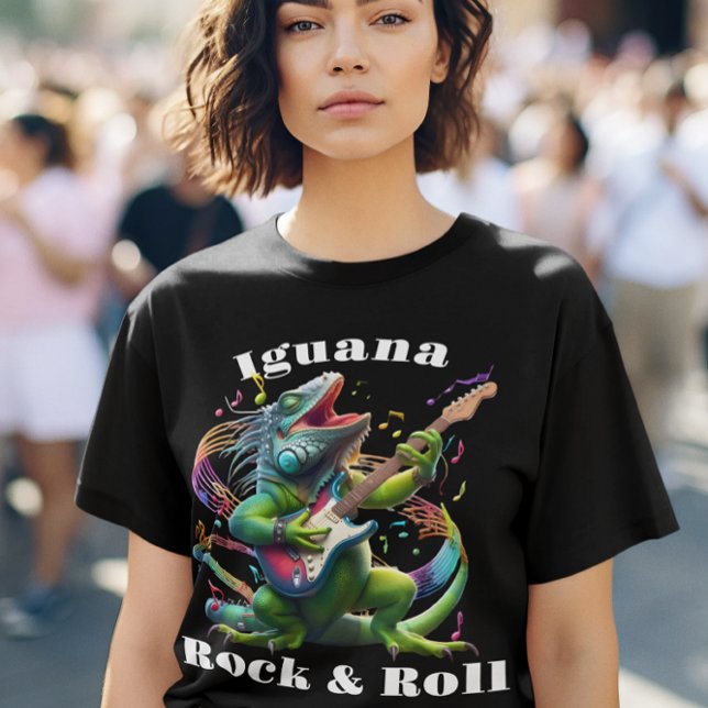 Iguana Dweller Rock & Roll T-Shirt (Creator Uploaded)