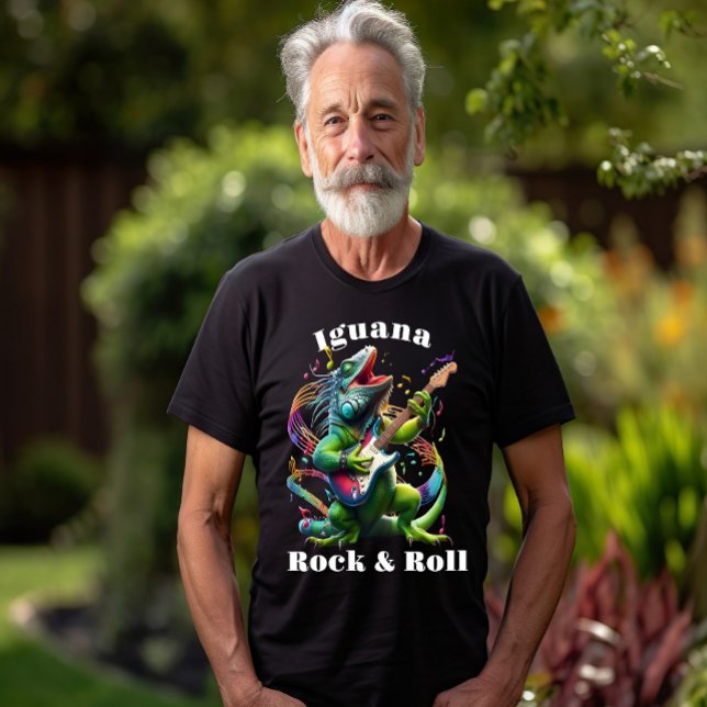 Iguana Dweller Rock & Roll T-Shirt (Creator Uploaded)