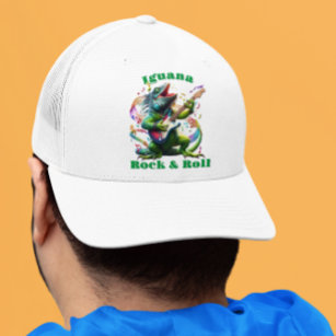 Iguana Dweller Rock & Roll Trucker Hat