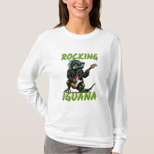 Iguana Gift Reptile Shirt Women Men Book Lov