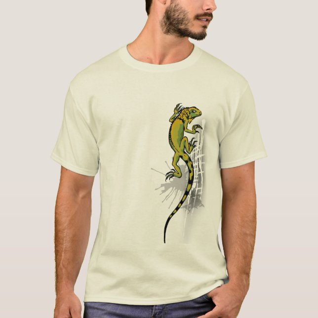 Iguana Green T-Shirt (Front)
