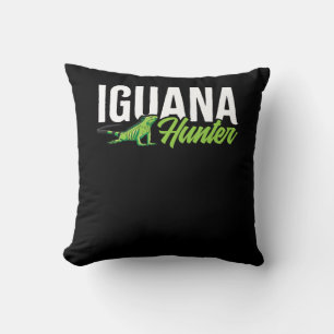 Iguana Hunter Herbivorous Lizard Sharp Eye Specie Cushion