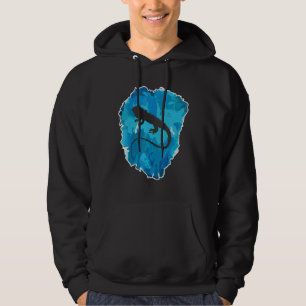 Iguana In An Ice Block For Eternity Hoodie