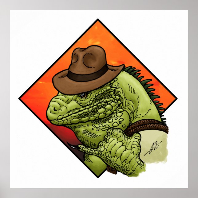 Iguana Jones Poster (Front)