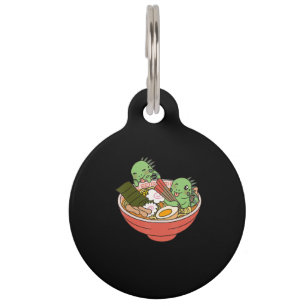 Iguana Kawaii Ramen Funny Pet Gift Tag