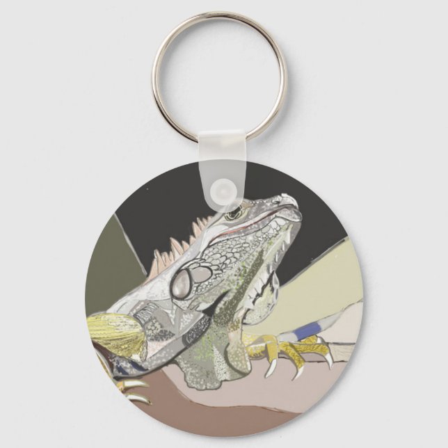 Iguana Keychain (Front)