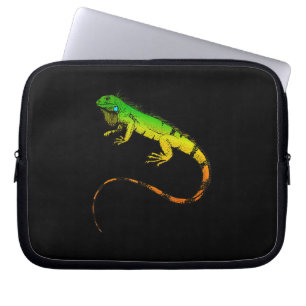 Iguana Lizard Beautiful Iguana Gift Laptop Sleeve