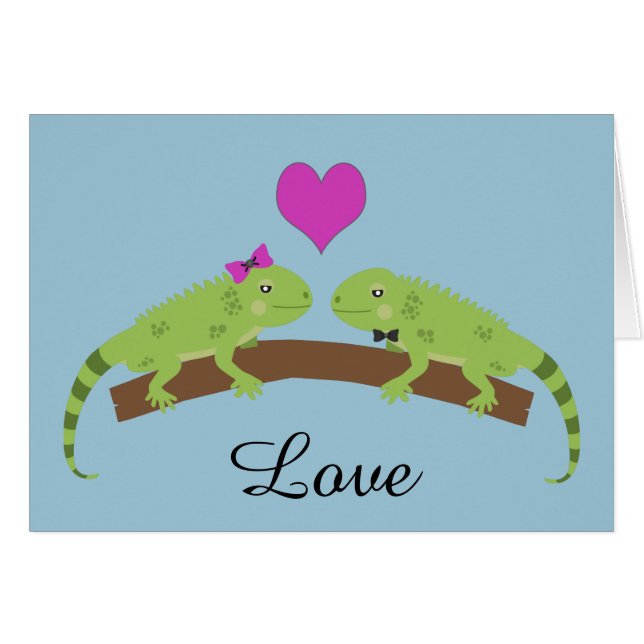 Iguana Love (Front Horizontal)