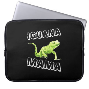 Iguana mama laptop sleeve