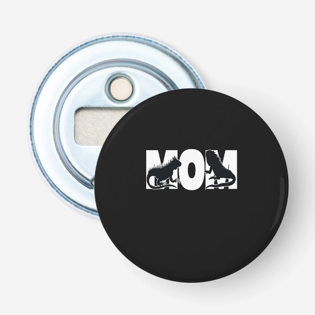 Iguana Mum Bottle Opener (Front)
