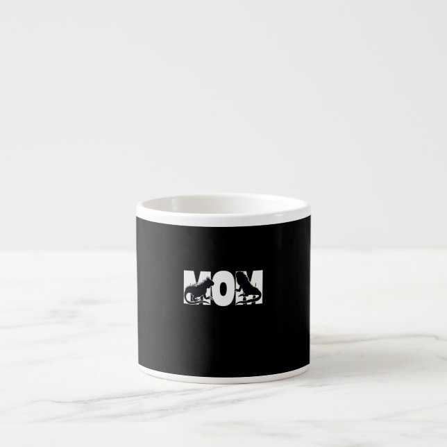 Iguana Mum Espresso Cup (Front)