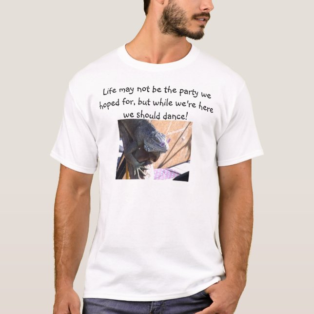 Iguana Party T-Shirt (Front)