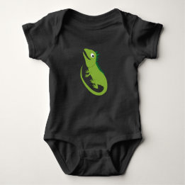 Iguana - Rainforest Baby Baby Bodysuit