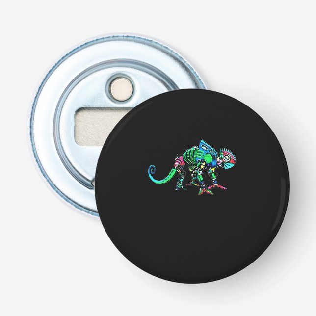 Iguana robot bottle opener (Front)