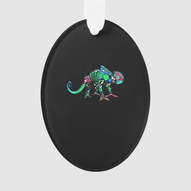 Iguana robot ornament (Front)