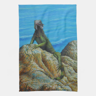 Iguana Tea Towel