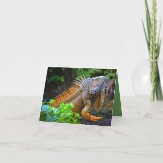 "Iguana" Thank You Card