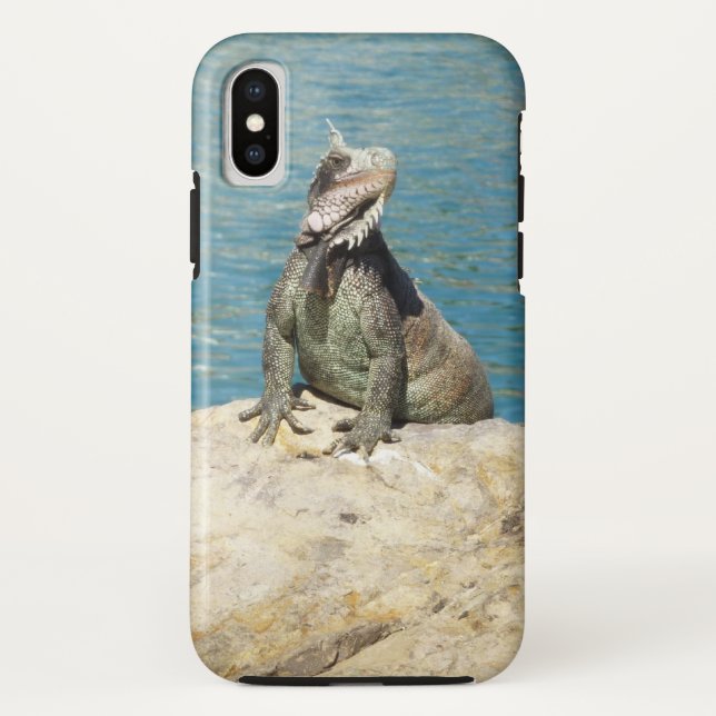 Iguana Tropical Wildlife Photography Case-Mate iPhone Case (Back)