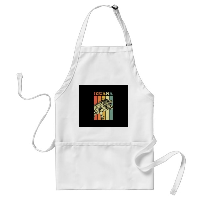 Iguana Vintage Gift Standard Apron (Front)