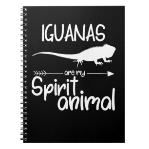 Iguanas Are My Spirit Animal Gift  Men Women Lizar Notebook
