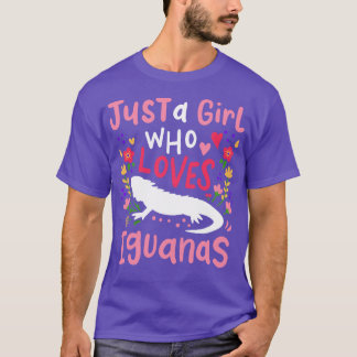 Iguanas Lizard Reptile Iguana Lover T-Shirt