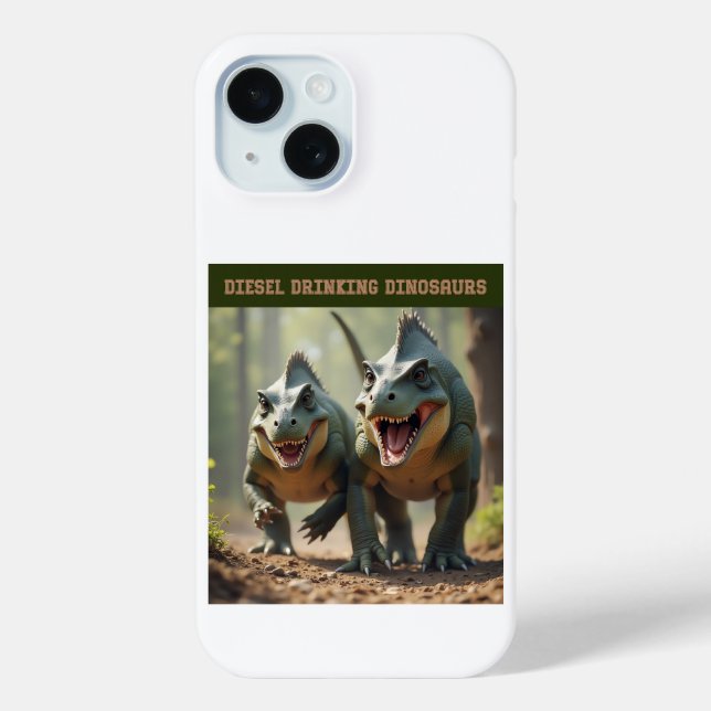Iguanodons joking Case-Mate iPhone case (Back)