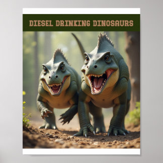 Iguanodons joking poster