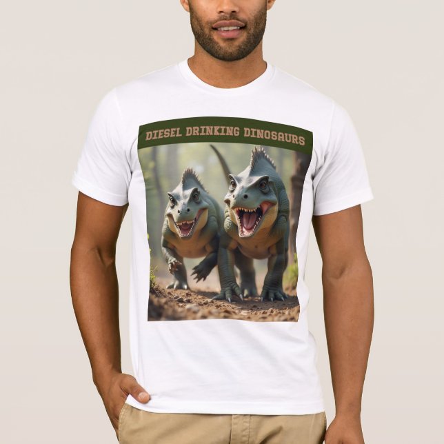 Iguanodons joking T-Shirt (Front)