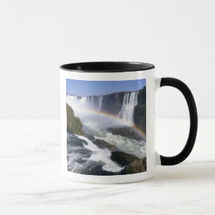 Iguassu Falls, Parana State, Brazil. Aerial view Mug