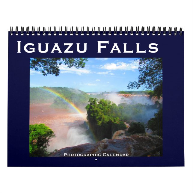 iguazu falls 2026 calendar (Cover)