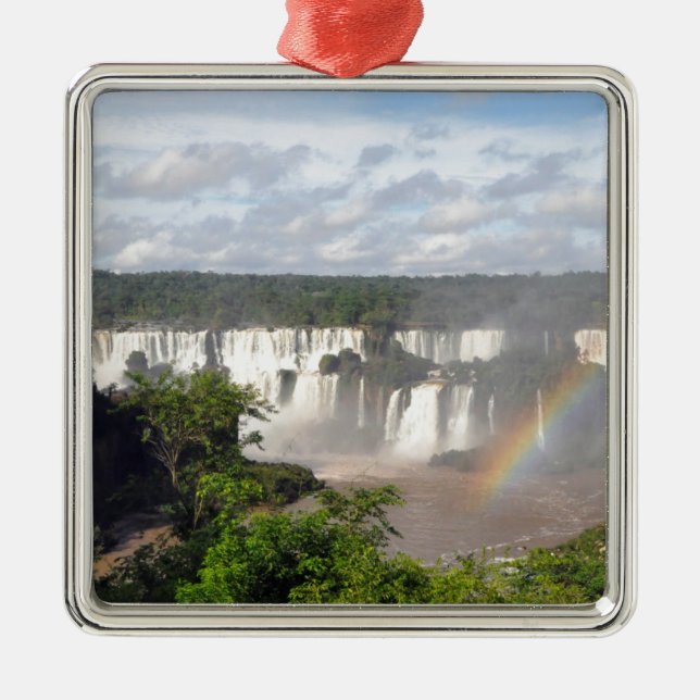 Iguazu Falls 8 Metal Ornament (Front)