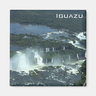 Iguazu falls - Aerial view Magnet