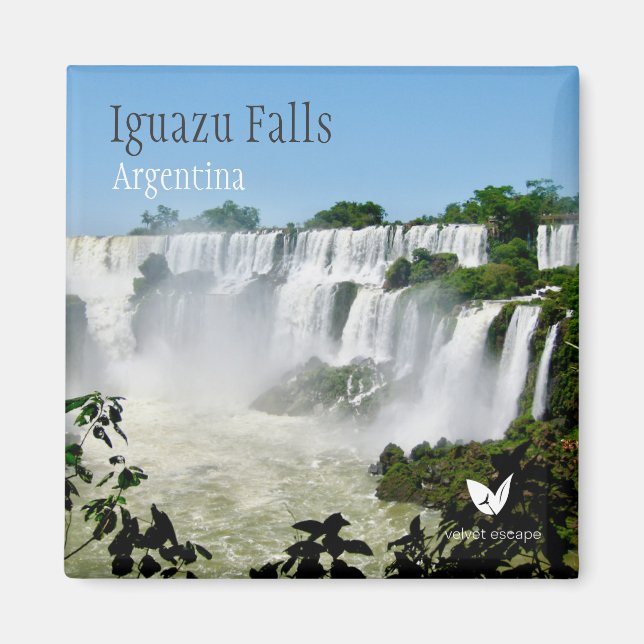 Iguazu Falls Argentina - magnet by Velvet Escape (Front)