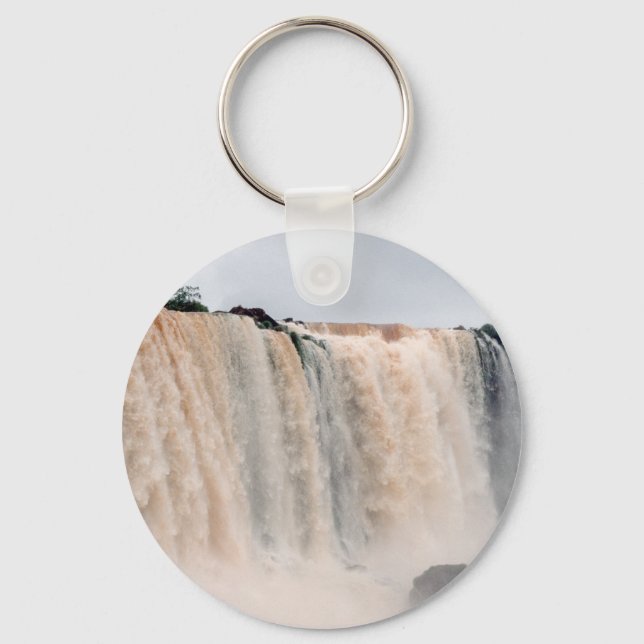 Iguazu Falls Brazil / Argentina Key Ring (Front)