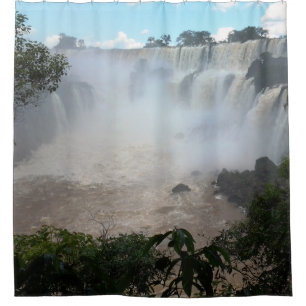Iguazu Falls N. Argentina Photo Designed Classy Shower Curtain