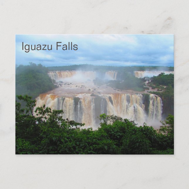 Iguazu Falls Postcard (Front)