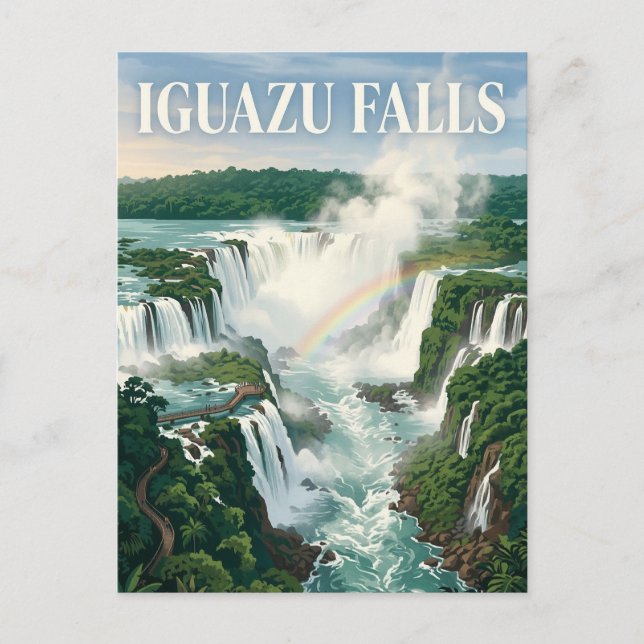 Iguazú Falls Postcard (Front)