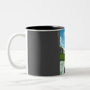 Iguazu National Park Falls Marvel - Natural Wonder Two-Tone Coffee Mug