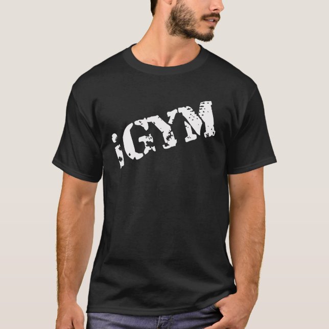 iGym Basic Dark T-Shirt (Front)