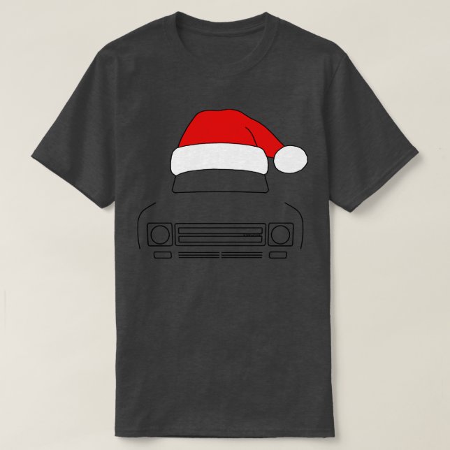 IH Scout classic truck Christmas hat edition T-Shirt (Design Front)